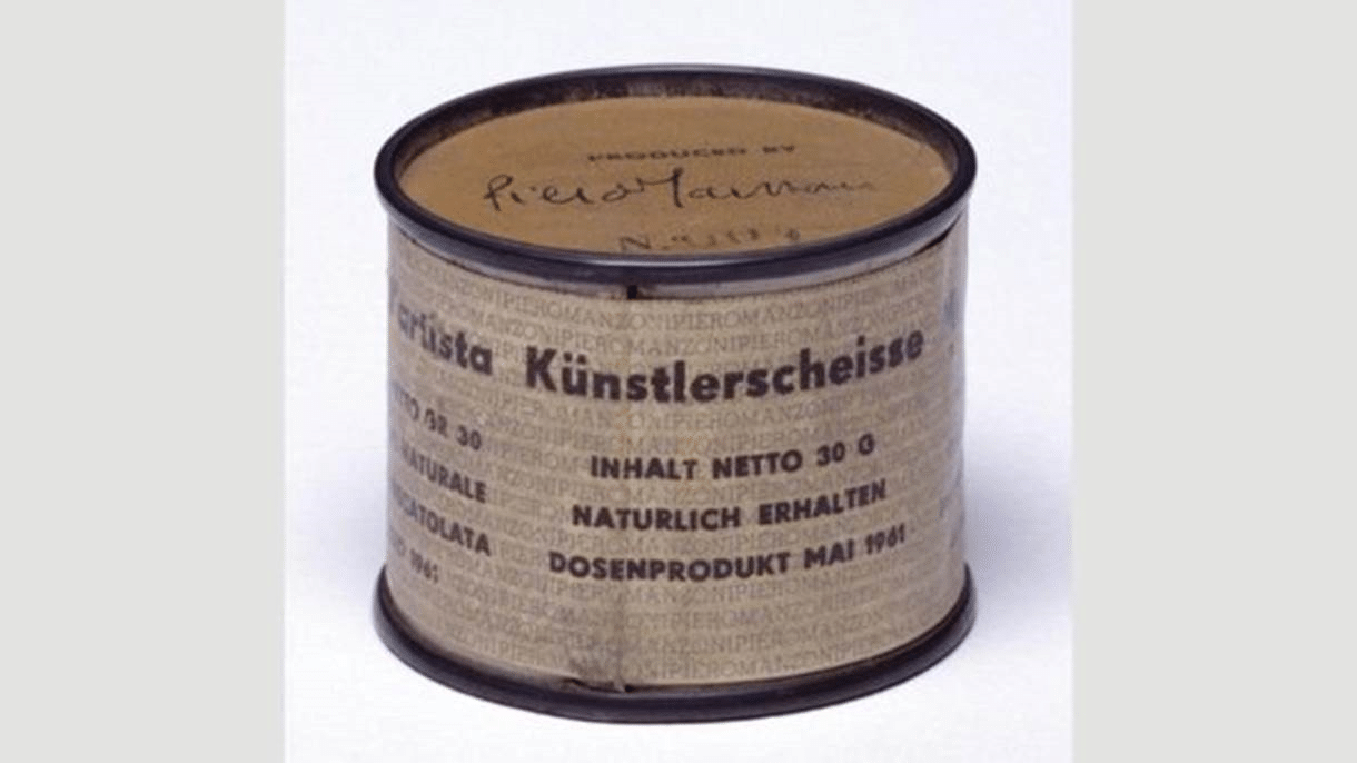 Piero Manzoni, Merda d'Artista, 1961 - Reprodução