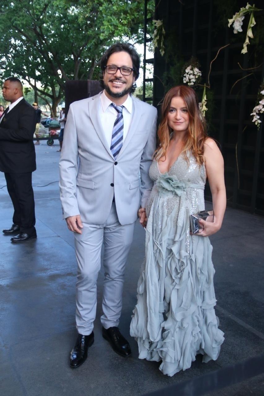 Famosos prestigiam o casamento de Fábio Porchat e Nataly Mega - Agnews/Daniel Pinheiro