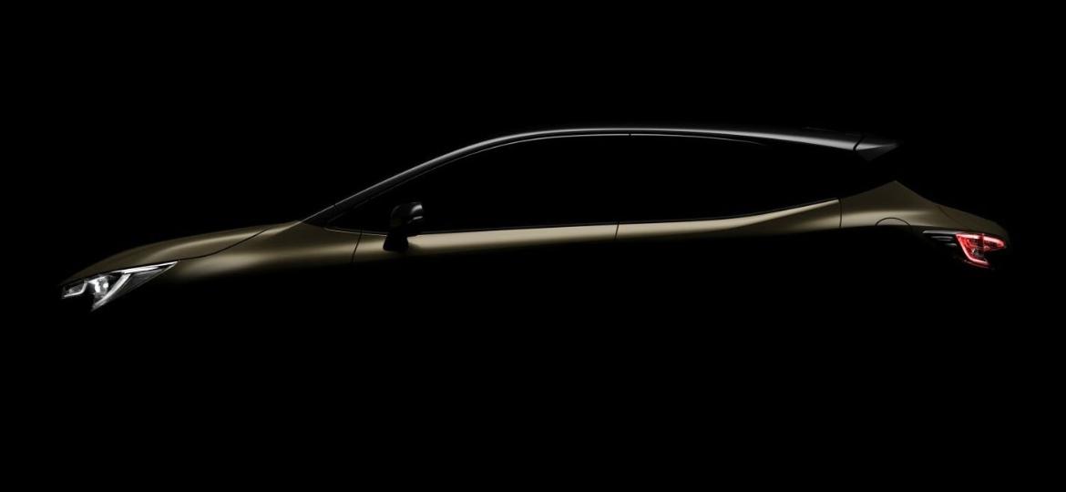 Teaser da 12ª geração do Toyota Corolla na carroceria hatch; modelo será revelado no Salão de Genebra 2018 - Divulgação