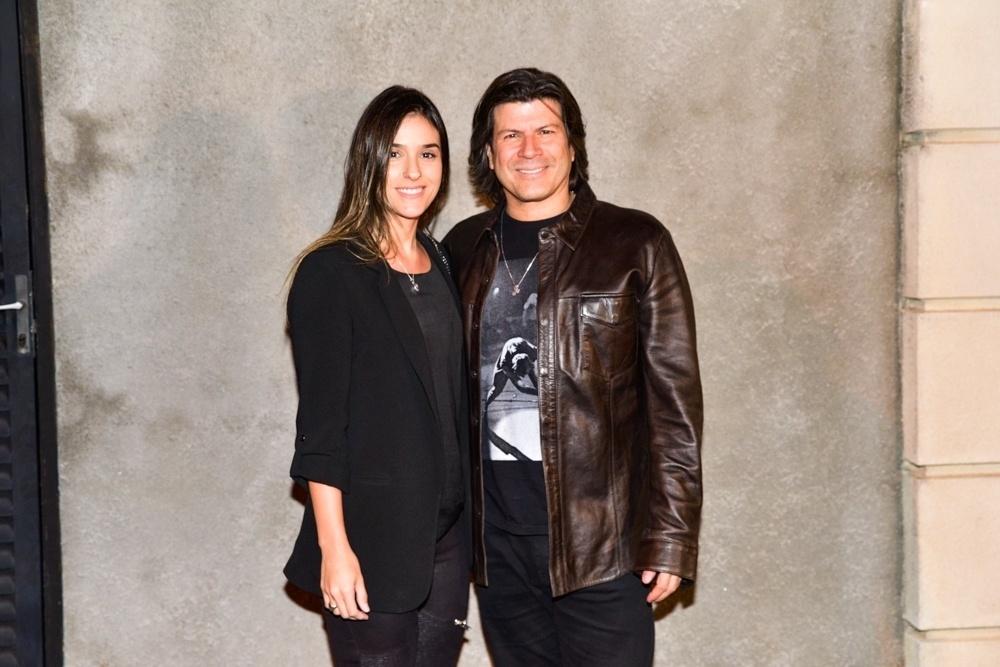Paulo Ricardo e a namorada Isabella Pinheiro - Ag.News