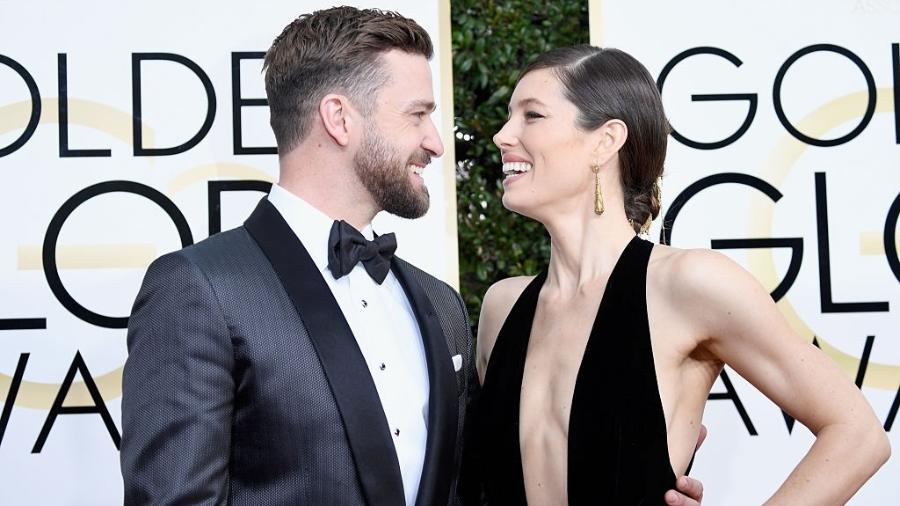 O casal Justin Timberlake e Jessica Biel está junto há sete anos - Frazer Harrison/Getty Images