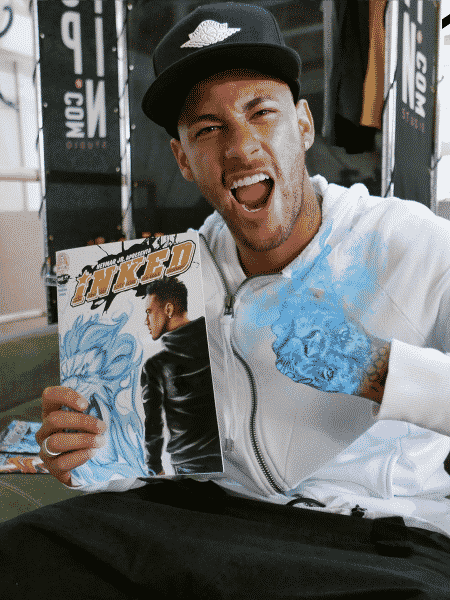 Resultado de imagem para Neymar Inked