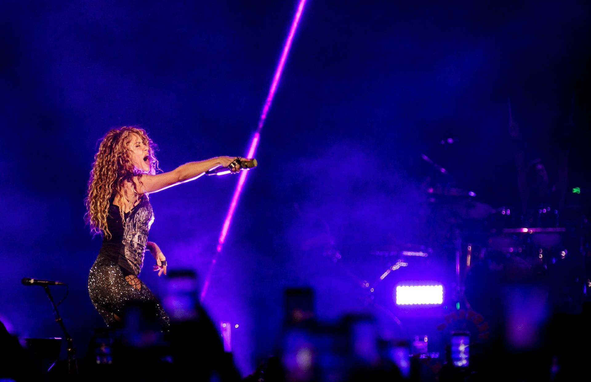 Shakira faz show no estádio Allianz Parque, em São Paulo - Mariana Pekin/UOL