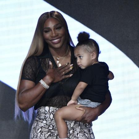  Serena Williams e a filha, Alexis Olympia, são investidoras de novo time nos EUA - Victor VIRGILE/Gamma-Rapho via Getty Images