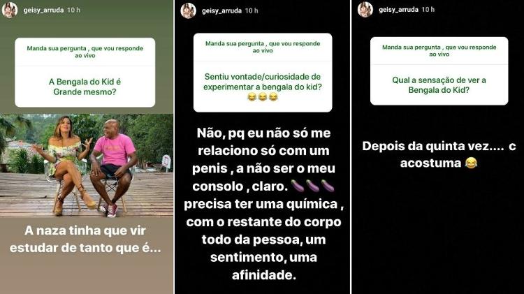 Geisy Arruda fala sobre Kid Bengala - Reprodução/Instagram - Reprodução/Instagram