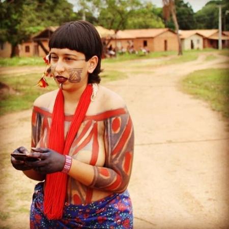 Jéssica Tôrres: conta no Twitter para falar de questões indígenas - Reprodução/Instagram
