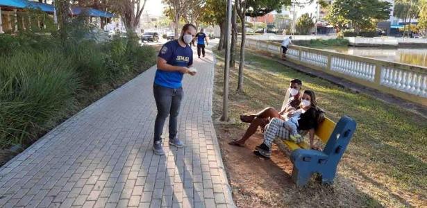 Por causa do coronavírus | Bragança Paulista obriga pedestres a andar em sentido único
