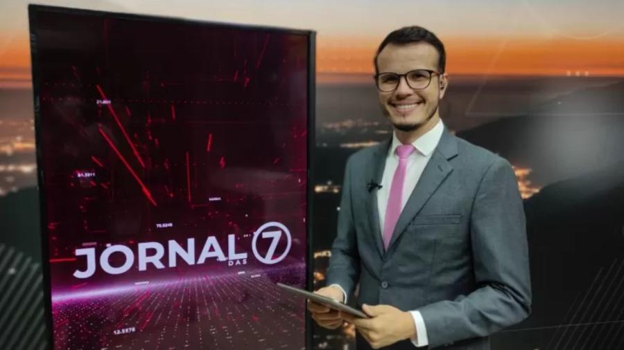 Jornalista de 36 anos sofreu mal súbito enquanto apresentava noticiário ao vivo no início de janeiro - Divulgação/TV Alterosa
