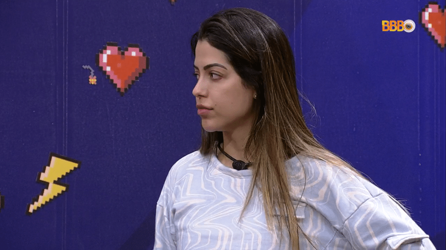 BBB 22: Laís analisa possíveis paredões - Reprodução: Globoplay