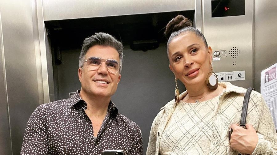 Claudia Raia exibe barriga de seis meses em clique com Jarbas Homem de Mello - Reprodução/Instagram