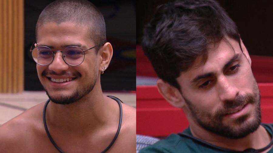 BBB 23: Gabriel e Sapato falam de sumiço de cuecas - Reprodução/Globoplay