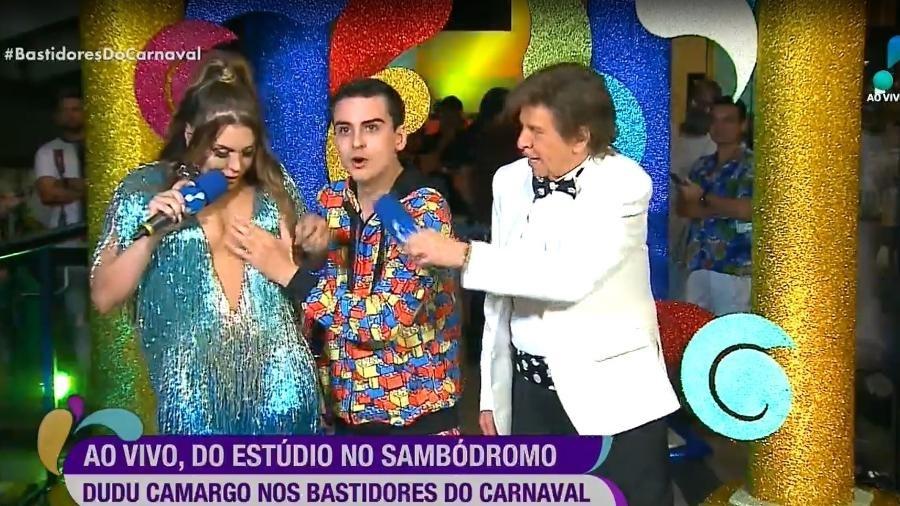 Simony, Dudu Camargo e Nelson Rubens Simony, Dudu Camargo e Nelson Rubens