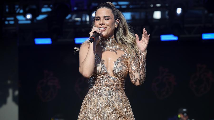 Wanessa fez show especial no Cruzeiro de Zezé Di Camargo