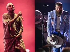 Chris Brown e Post Malone disputam atenções em estádios de São Paulo