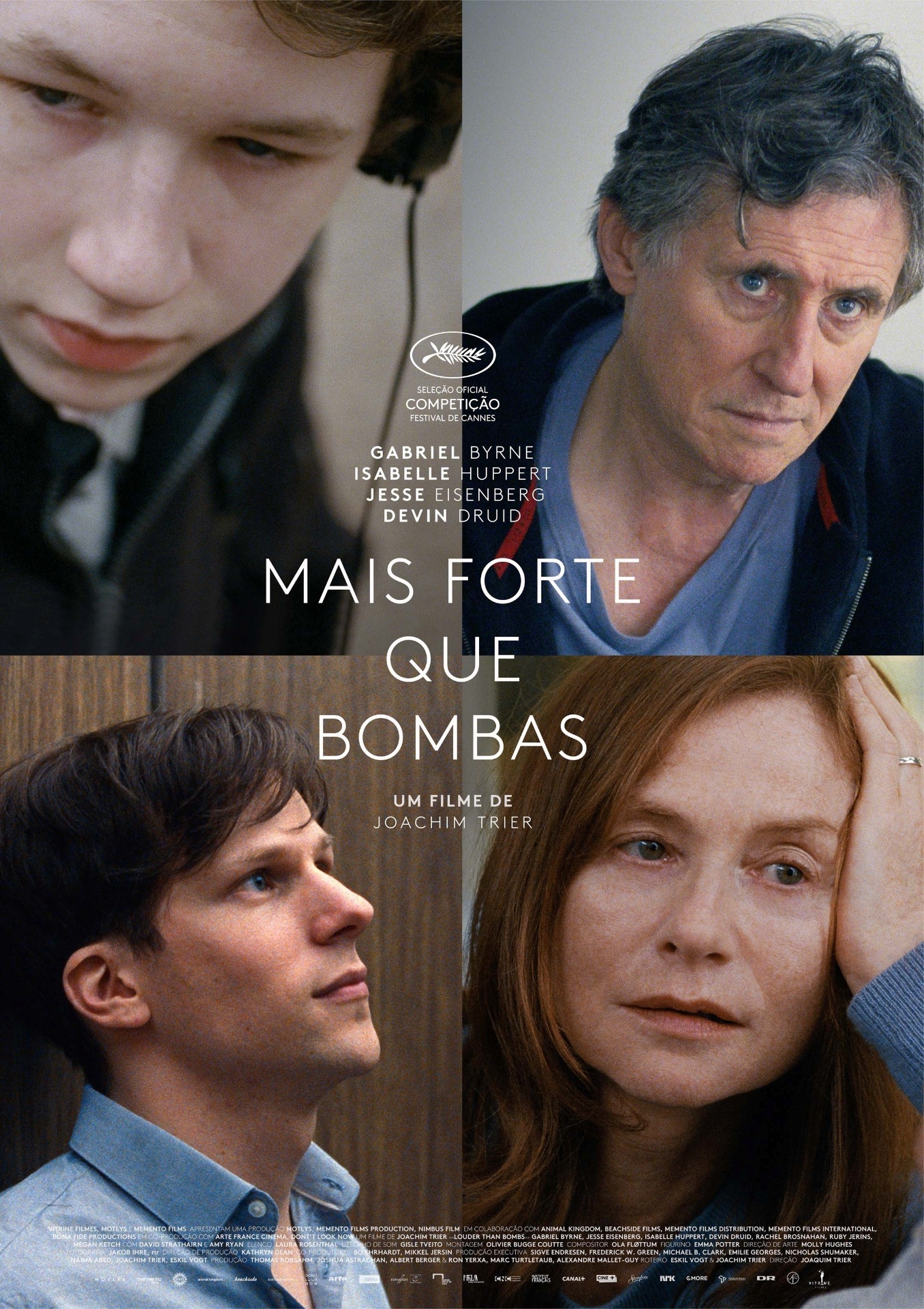 Pôster do filme "Mais Forte que Bombas" - Divulgação
