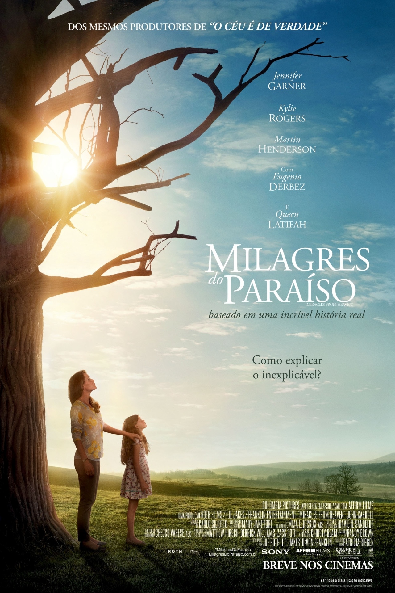Pôster do filme "Milagres do Paraíso" - Divulgação