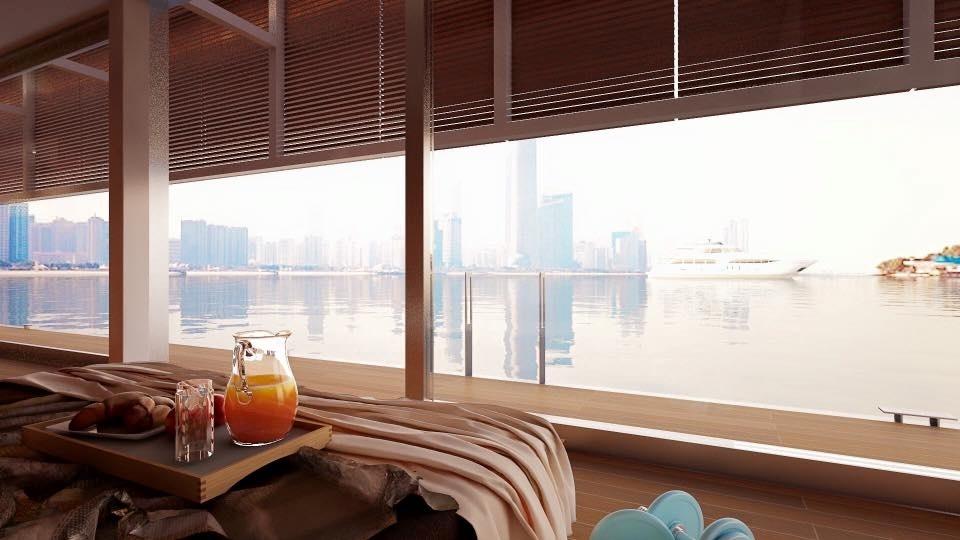 A segurança dos modelos de casa-flutuante da Waterlovt (www.waterlovt.com) inclui detecção automática de vazamentos  ligada às bombas propulsoras e alarmes que identificam monóxido de carbono. Você pode dormir tranquilo e aproveitar a paisagem em meio à água ao acordar - Divulgação