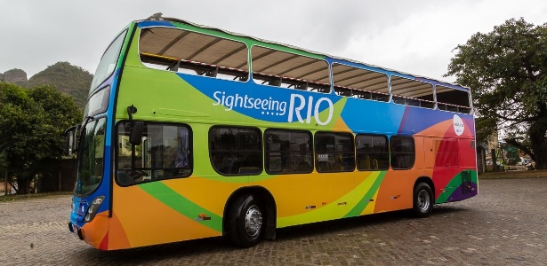 Ônibus do Sightseeing Rio - Arthur Moura/Divulgação
