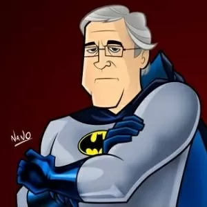 Márcio Seixas, dublador do Batman no Brasil, homenageia o falecido Kev