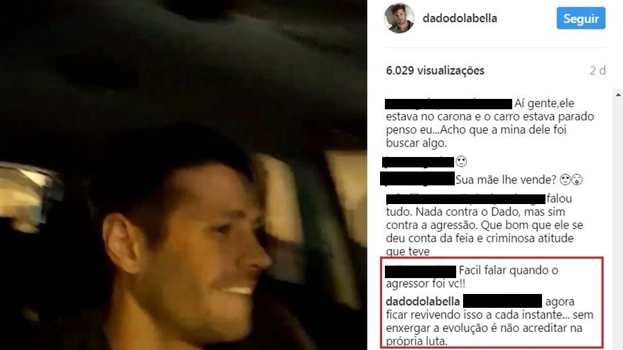 Ddo Dolabella fala sobre agressão a Luana Piovani e responde fã - Reprodução/Instagram/dadodolabella