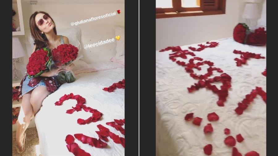 Larissa Manoela ganha surpresa do namorado - Reprodução/Instagram