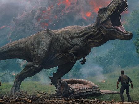 Cena do filme "Jurassic World: Reino Ameaçado" - Reprodução