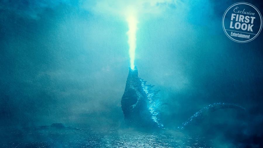 Primeira cena de Godzilla em "Godzilla: King of Monsters" - Reprodução/Entertainment Weekl/Warner Bros.