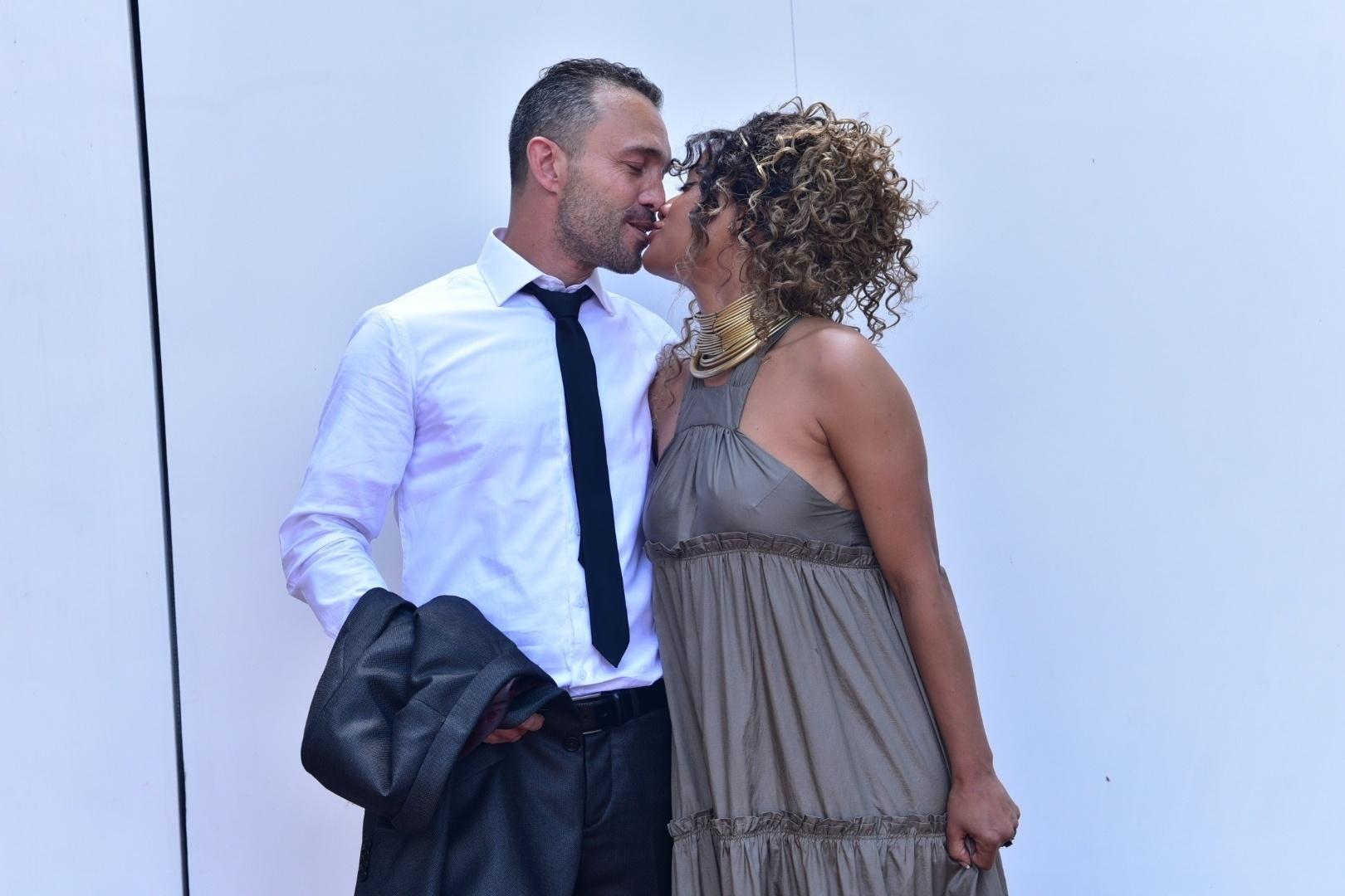 Leilah Moreno e o namorado Henrique Porto - Leo Franco / AgNews