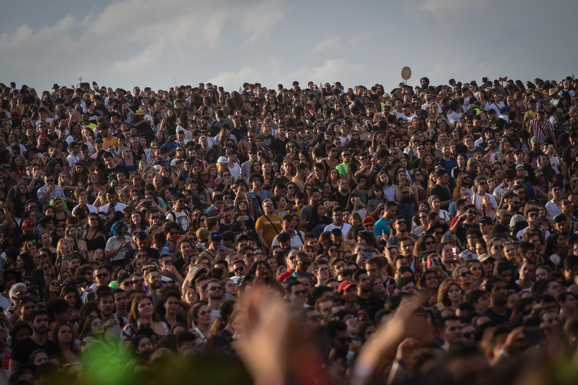 Lollapalooza Brasil 2019 - Público durante show do The 1975 - Flavio Moraes/UOL