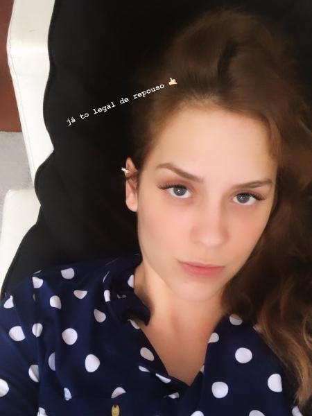 Sophia Abrahao diz que está cansada de ficar em repouso - Reprodução/Instagram/@sophiaabrahao
