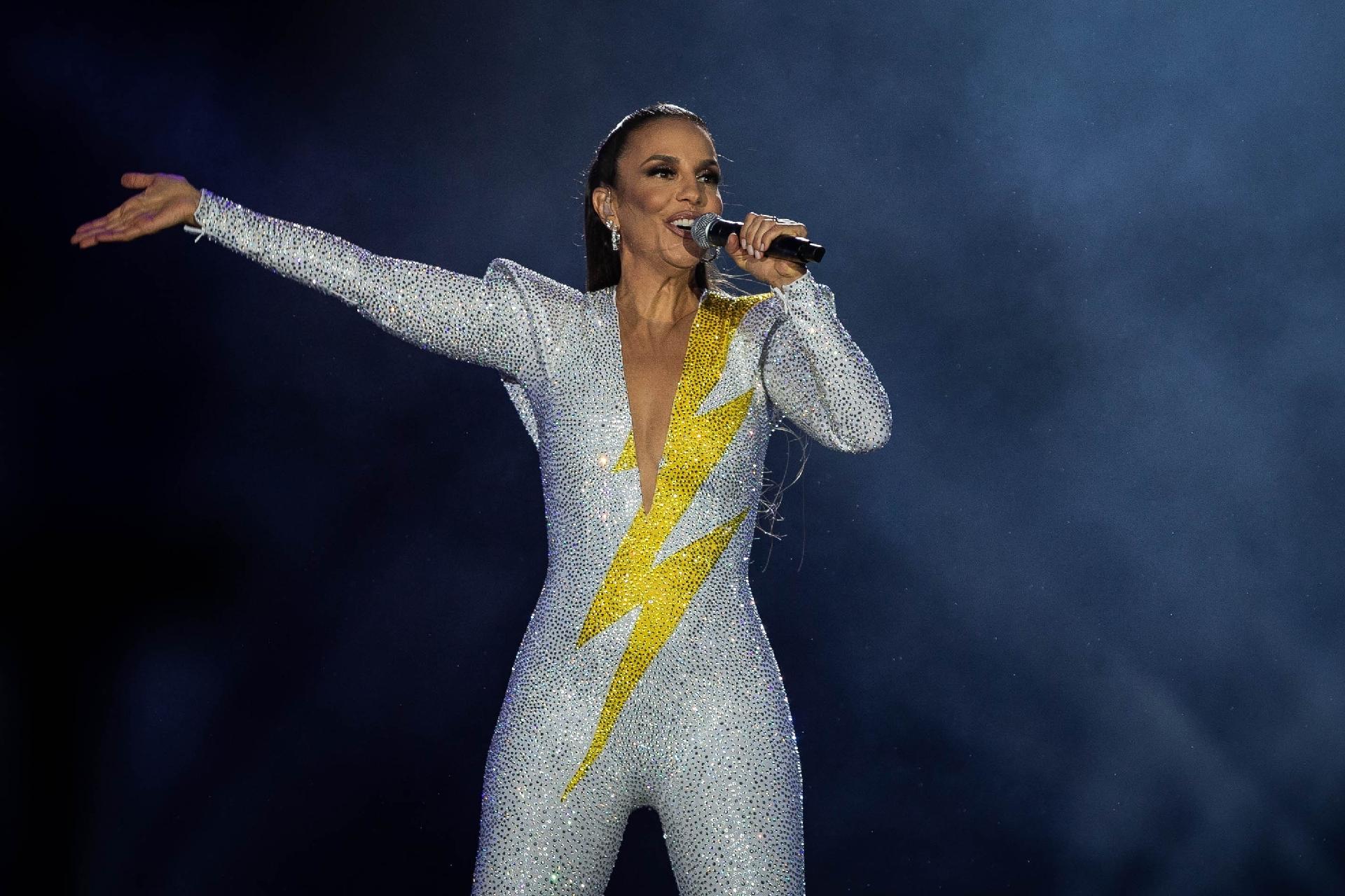 Ivete Sangalo se apresenta no palco Mundo no Rock in Rio 2019 - Eduardo Anizelli/Folhapress