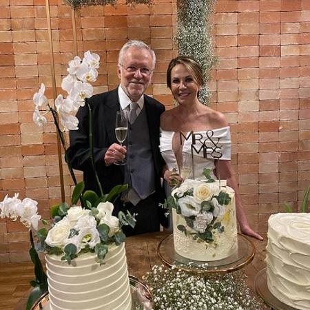 Alexandre Garcia se casa aos 79 anos - Reprodução/Instagram