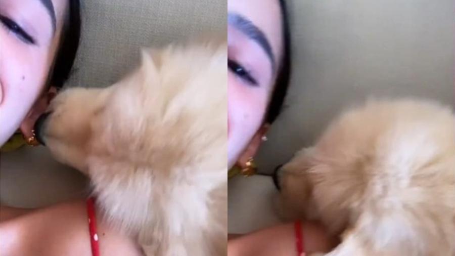 A atriz Bruna Marquezine tem dois cachorros - Reprodução/Instagram