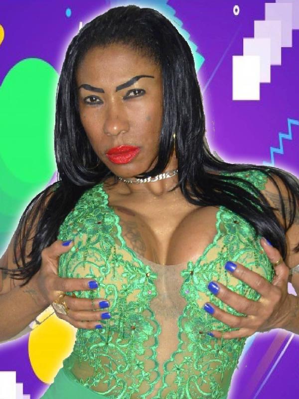 Inês Brasil, também conhecida como 'Panterona', rainha da internet e musa dos gays