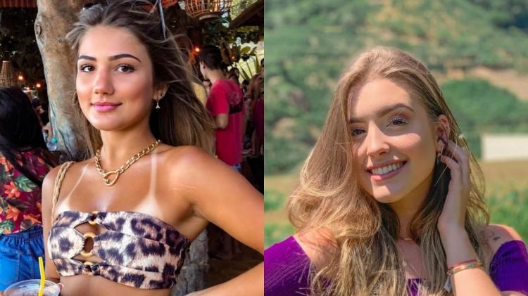 BBB 21: Luana Vargas e Hemilly Bellon, ex-namoradas de Arthur - Reprodução/Instagram - Reprodução/Instagram