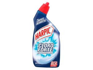 Limpador Sanitário Desinfetante Líquido Cloroforte 500 ml, Harpic - Divulgação - Divulgação