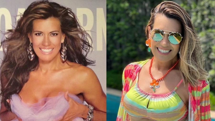 Solange Frazão mostra fotos com 20 anos de diferença e fãs elogiam - Reprodução/Instagram