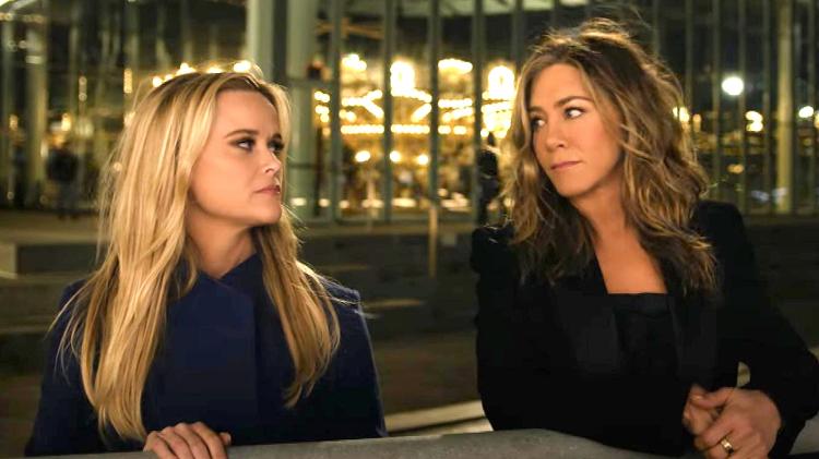 Reese Witherspoon e Jennifer Aniston em "The Morning Show"
