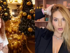 Laila Zaid critica ostentação na decoração de Natal da casa de Virginia