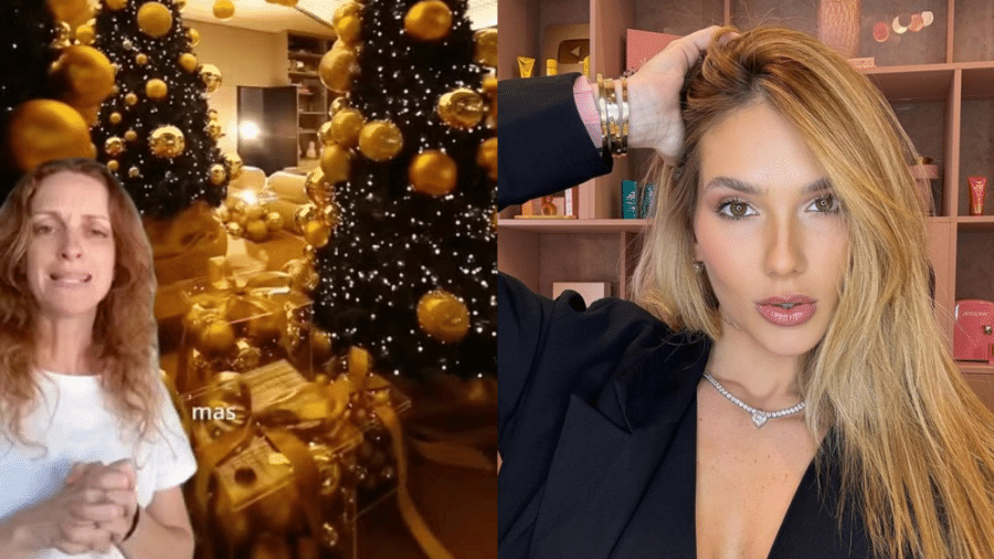 Laila Zaid comenta decoração de Natal de Virginia Fonseca