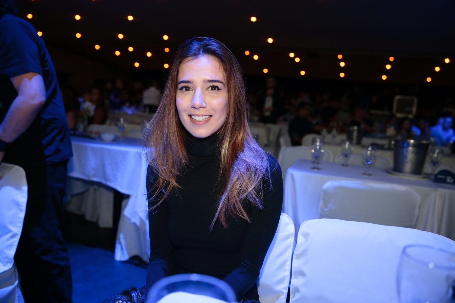 15.mar.2016 - A atriz Marjorie Estiano comparece ao festival Nivea Viva o Rock, no Rio de Janeiro - Felipe Panfili/Divulgação
