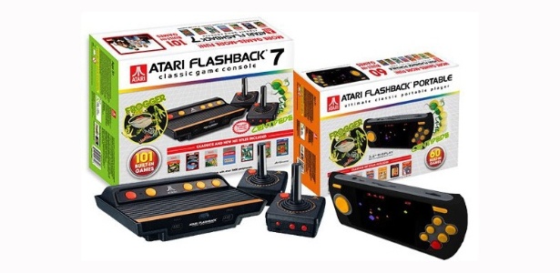 Atari Flashback 7 e sua versão portátil serão vendidos a partir de novembro - Reprodução