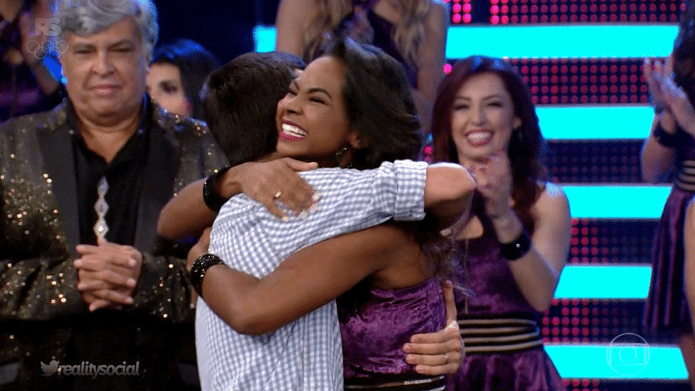 21.ago.2016 -  As doze duplas que participarão da 13ª edição do quadro "Dança dos Famosos", do "Domingão do Faustão", da Globo, tiveram os seus nomes divulgados neste domingo (21) - Reprodução/TV Globo