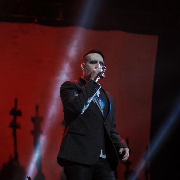 7.set.2016 - Marilyn Manson faz show no Maximus Festival, em São Paulo