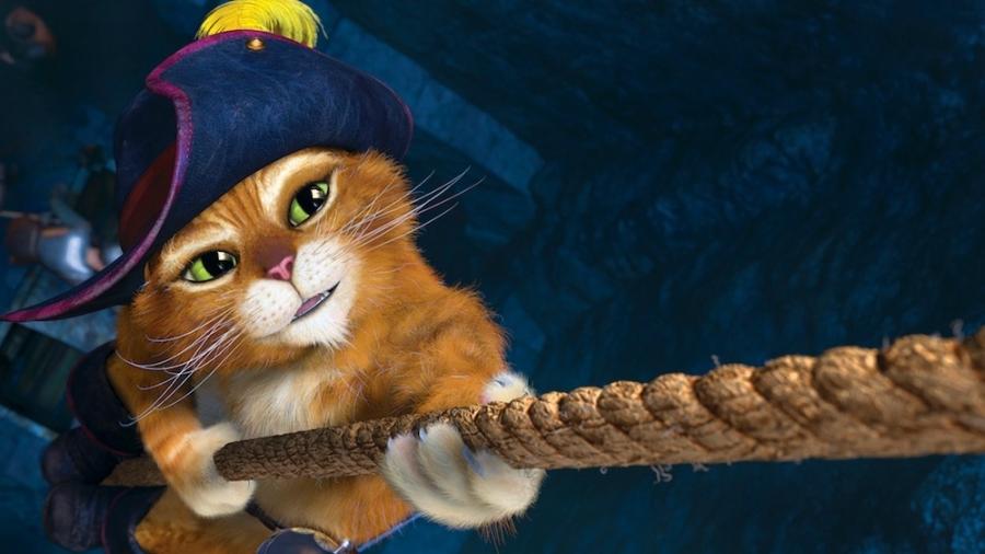Imagem da série animada "As Aventuras do Gato de Botas", da Netflix, primeiro experimento de "narrativas ramificadas" - Divulgação