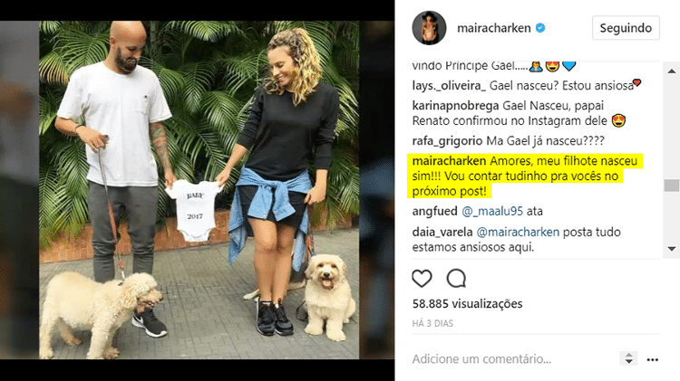  Maíra Charken e Renato Antunes - Reprodução / Instagram - Reprodução / Instagram