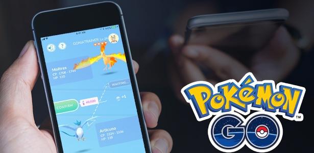 Graças ao sensor giroscópio é possível jogar jogos como o Pokémon Go - Divulgação