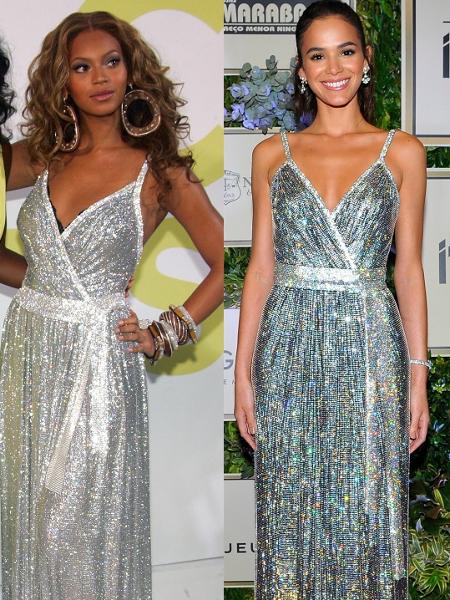 Bruna Marquezine e Beyoncé - Getty Images/Brazil News