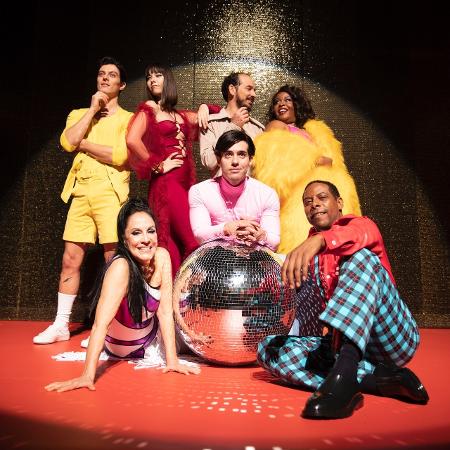 Elenco do musical "O Frenético Dancin' Days" - Divulgação - Divulgação