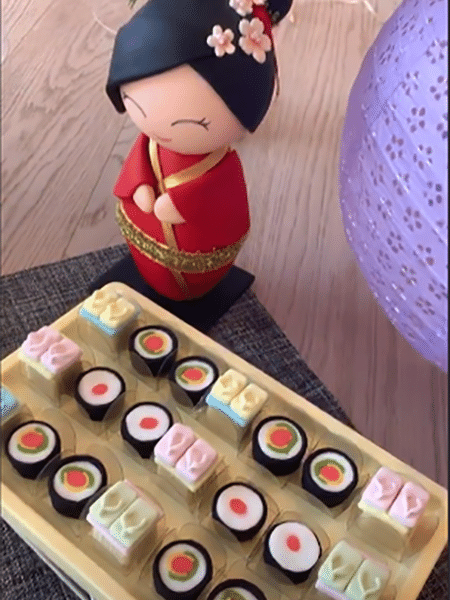 Detalhes da festa de 1 mês de Zoe, filha de Sabrina Sato e Duda Nagle - Reprodução/Instagram - Reprodução/Instagram